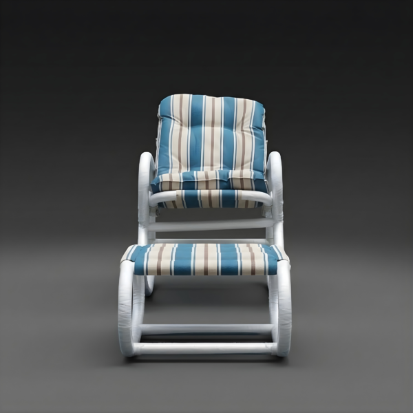 Rocking chair with foot stool